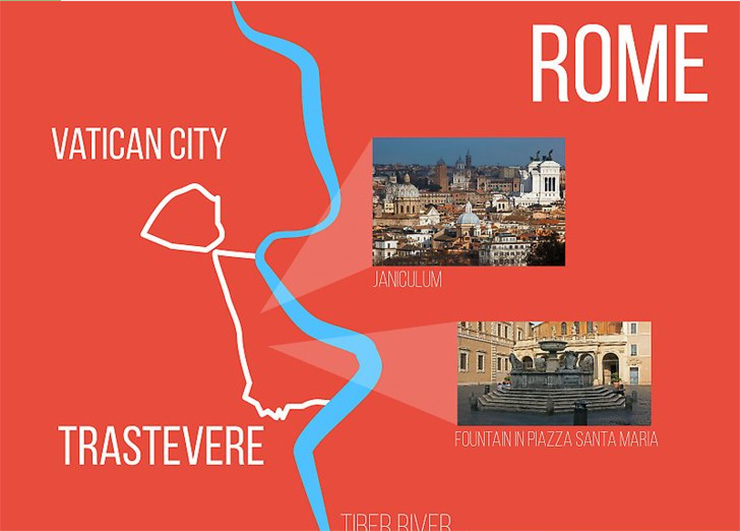 Take a trip to Trastevere